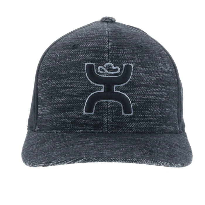 Discover Hooey "Ash" Black Flexfit Hat Quality Hooey Hats located at The Revival.