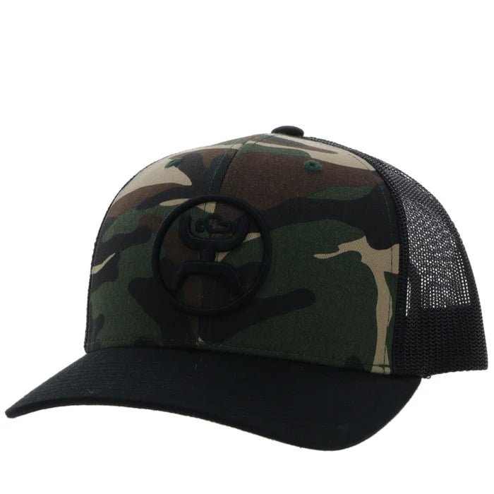 Discover Hooey O Classic Camo/Black Hat Quality Hooey Hats located at The Revival.
