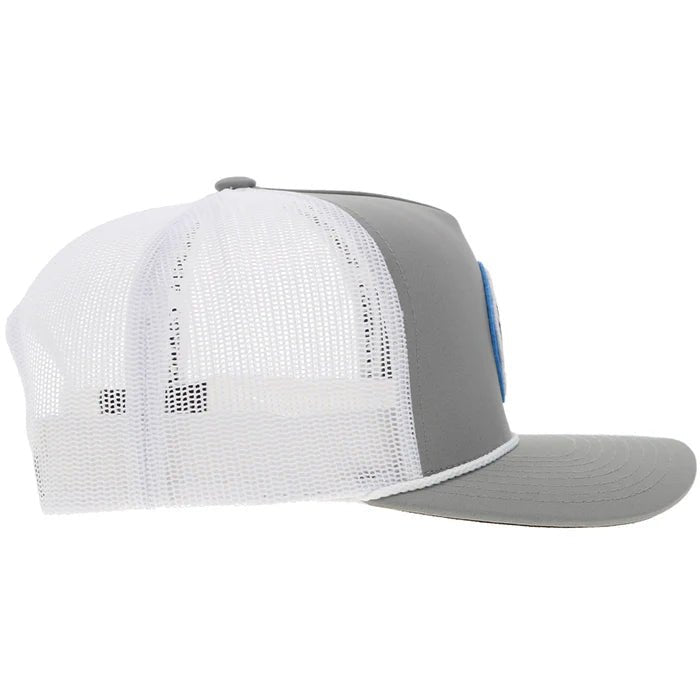 Discover Hooey "Cowboy Golf" Hat Grey/White Quality Hooey Hats located at The Revival.