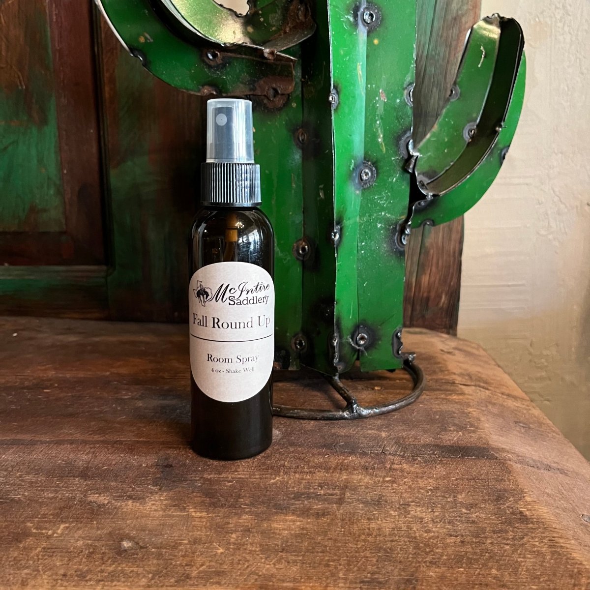 Discover Mcintire Saddlery Fall Round Up Scented Room Spray - 4oz Quality Mcintire Saddlery Home Fragrances located at The Revival.