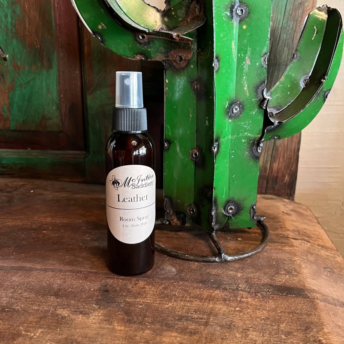Discover Mcintire Saddlery Leather Scent Room Spray - 4oz Quality Mcintire Saddlery Home Fragrances located at The Revival.