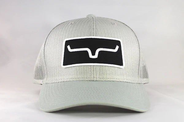 Discover Kimes Ranch - All Mesh Trucker Silver Quality Kimes Ranch Hats located at The Revival.