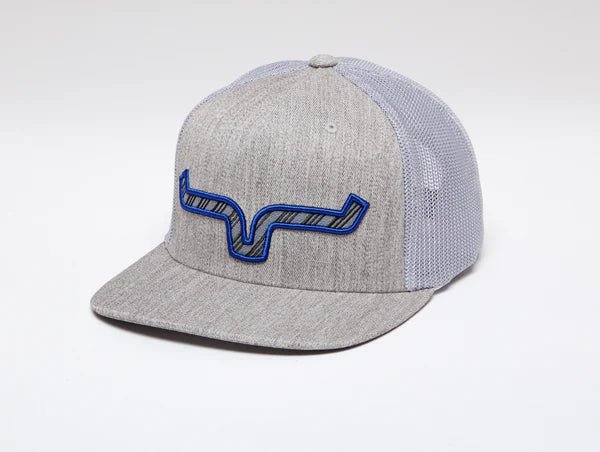 Discover Kimes Ranch - Nite Train Grey Heather Blue Quality Kimes Ranch Hats located at The Revival.