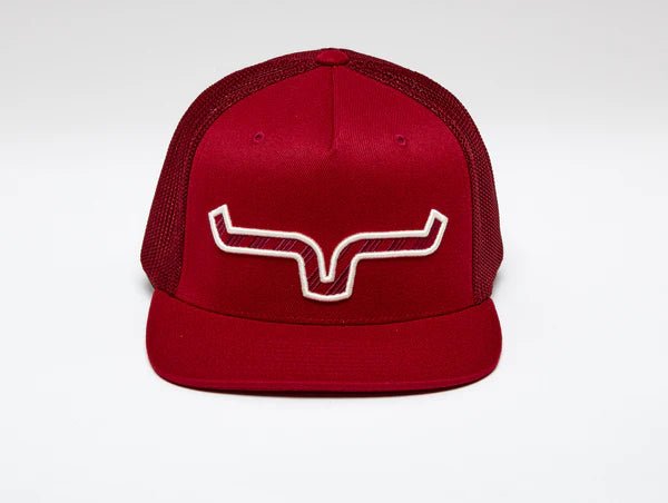 Discover Kimes Ranch - Nite Train Dark Red Quality Kimes Ranch Hats located at The Revival.