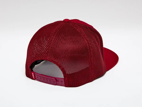 Discover Kimes Ranch - Nite Train Dark Red Quality Kimes Ranch Hats located at The Revival.