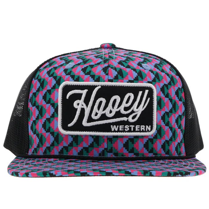 Discover Hooey "Lakota" Hat Purple /Black Quality Hooey Hats located at The Revival.