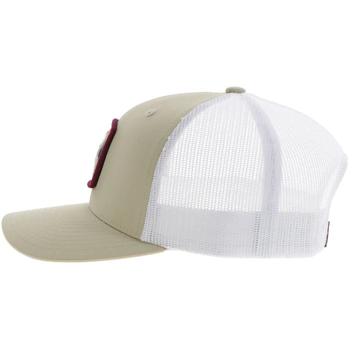 Discover Hooey "Zenith" Hat Tan/White w/ Serape Patch Quality Hooey Hats located at The Revival.