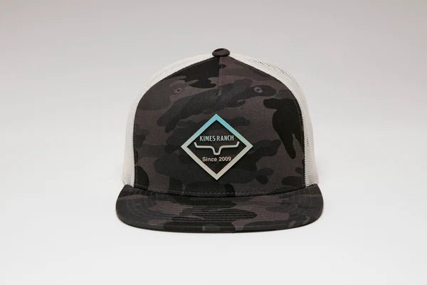 Discover Kimes Ranch Diamond Dogs - Night Camo Quality Kimes Ranch Hats located at The Revival.