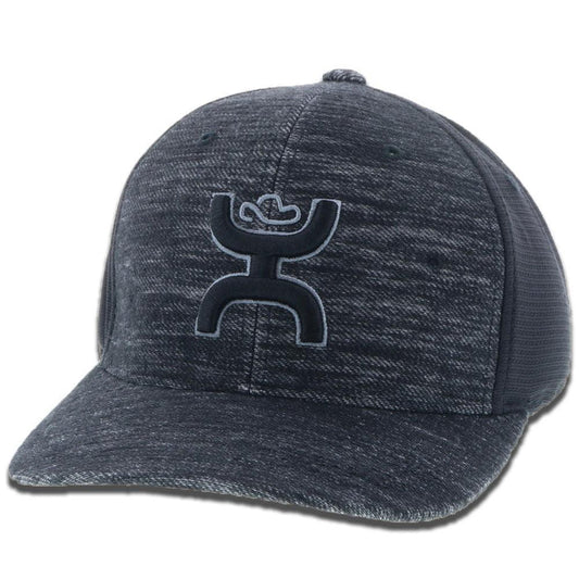 Discover Hooey "Ash" Black Flexfit Hat Quality Hooey Hats located at The Revival.