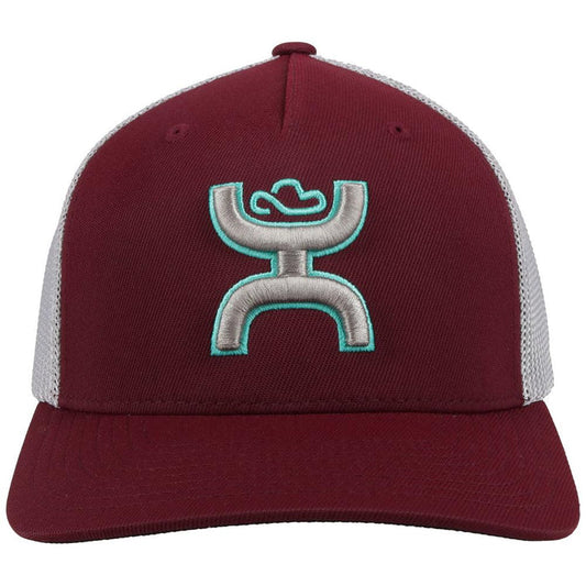 Discover Hooey "Coach" Maroon/Grey Hat Quality Hooey Hats located at The Revival.