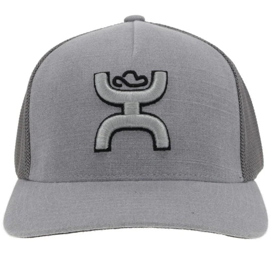 Discover Hooey "Coach" Flexfit Grey Hat Quality Hooey Hats located at The Revival.