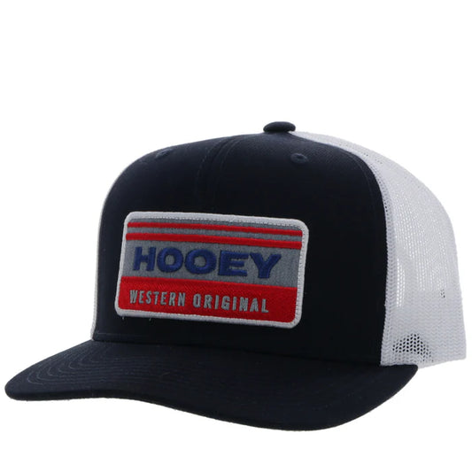 Discover Hooey "Horizon" Navy/White Hat Quality Hooey Hats located at The Revival.