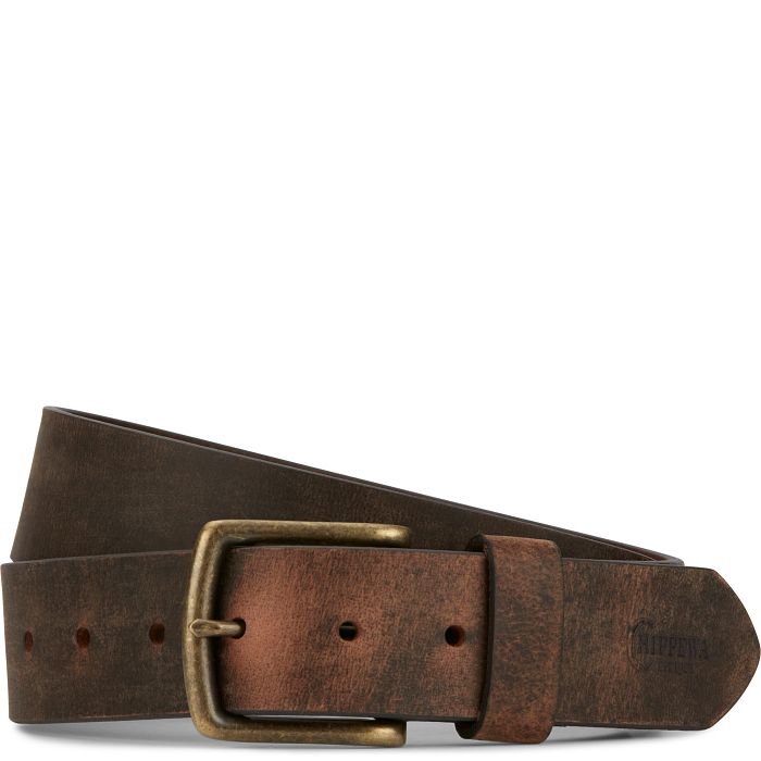 Discover Chippewa (Bay Apache) Brown Leather Belt Quality Chippewa Belts located at The Revival.