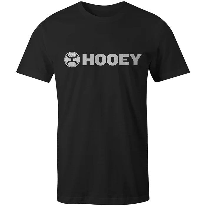 Discover Hooey "Lock - Up" Black Tee SKU: HT1407BK - S Quality Hooey Shirt located at The Revival.