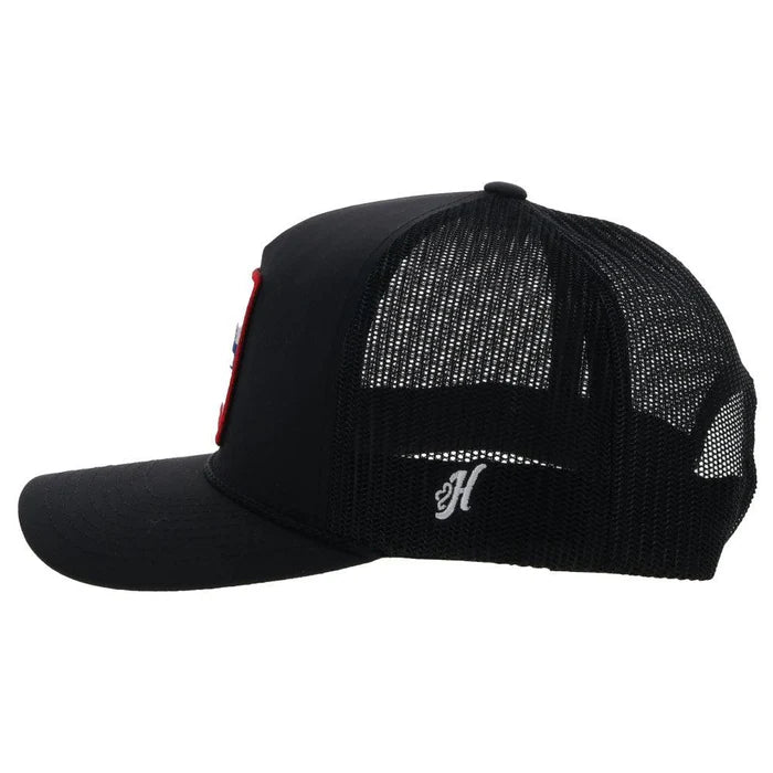 Discover Hooey "Pabst Blue Ribbon" Black Hat Quality Hooey Hats located at The Revival.