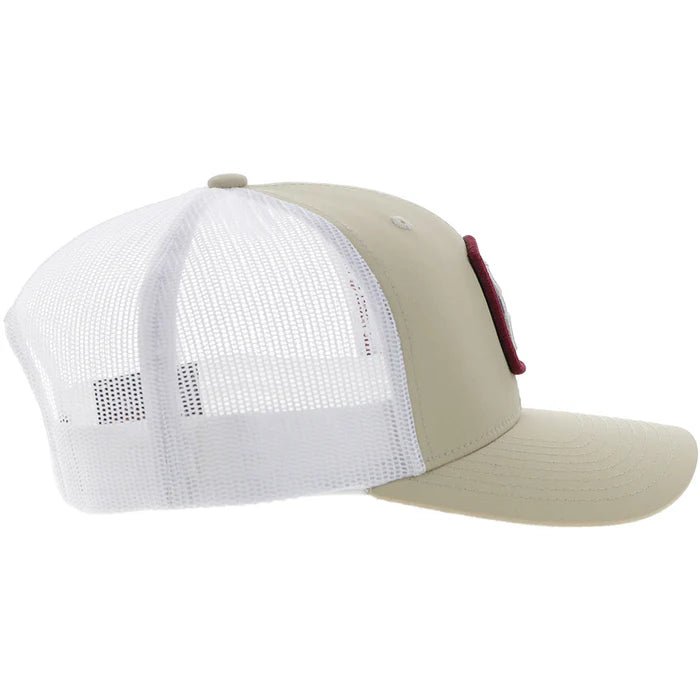Discover Hooey "Zenith" Hat Tan/White w/ Serape Patch Quality Hooey Hats located at The Revival.