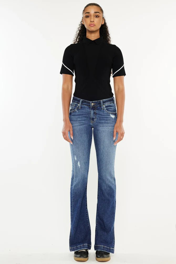 Discover Kancan Brea Low Rise Bootcut Jeans Quality Kancan Jeans located at The Revival.