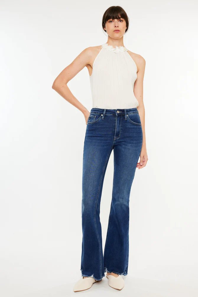 Discover Kancan Brenda High Rise Bootcut Jeans Quality Kancan Jeans located at The Revival.