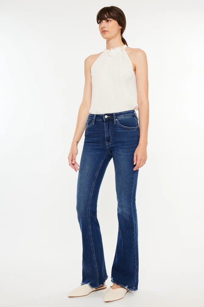 Discover Kancan Brenda High Rise Bootcut Jeans Quality Kancan Jeans located at The Revival.