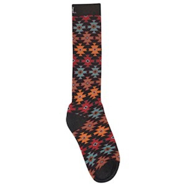 Discover Red Dirt Hat Co. Great White Aztec Print Boot Sock Quality Red Dirt Hat Co. Socks located at The Revival.