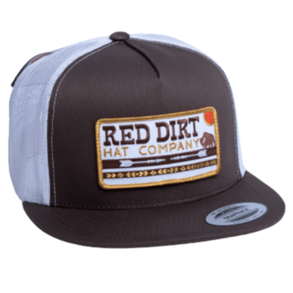 Discover Red Dirt Hat Co. Arrows - Brown White Quality Red Dirt Hat Co. Hats located at The Revival.