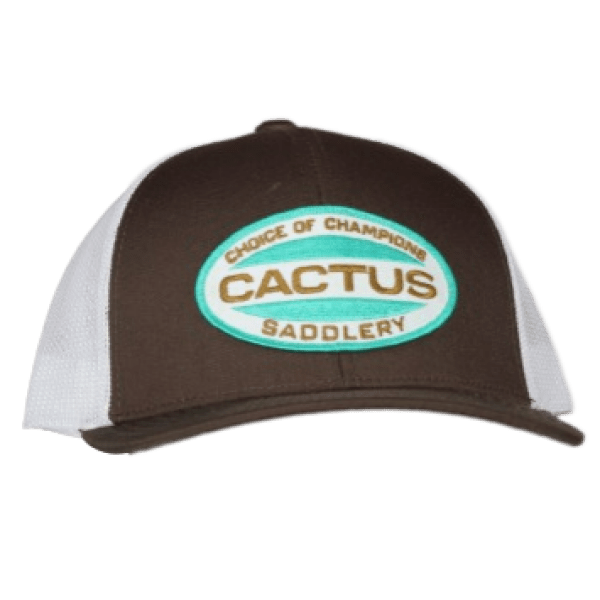 Discover Red Dirt Hat Co. Cactus Saddlery Hat - Brown & White Quality Red Dirt Hat Co. Hats located at The Revival.