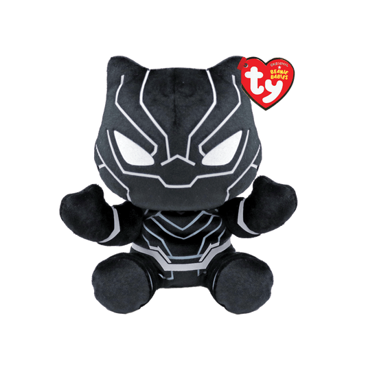 Discover Ty Beanie Babies Black Panther - From Marvel (Medium) Quality Ty Stuffed Animal located at The Revival.