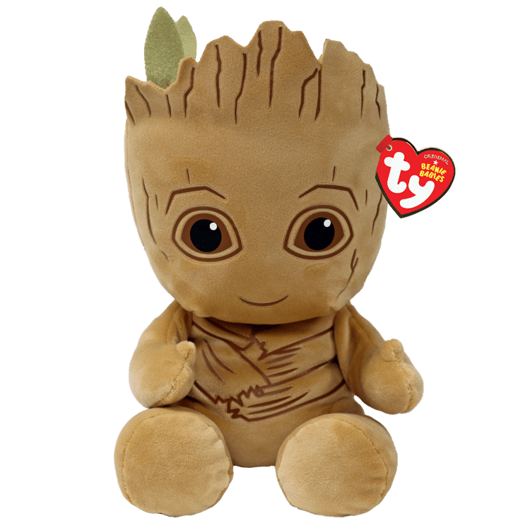 Discover Ty Beanie Babies Groot - From Marvel (Medium) Quality Ty Stuffed Animal located at The Revival.