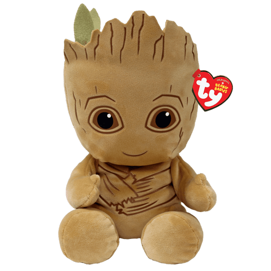 Discover Ty Beanie Babies Groot - From Marvel (Medium) Quality Ty Stuffed Animal located at The Revival.