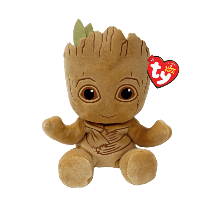 Discover Ty Beanie Babies Groot - From Marvel (Medium) Quality Ty Stuffed Animal located at The Revival.