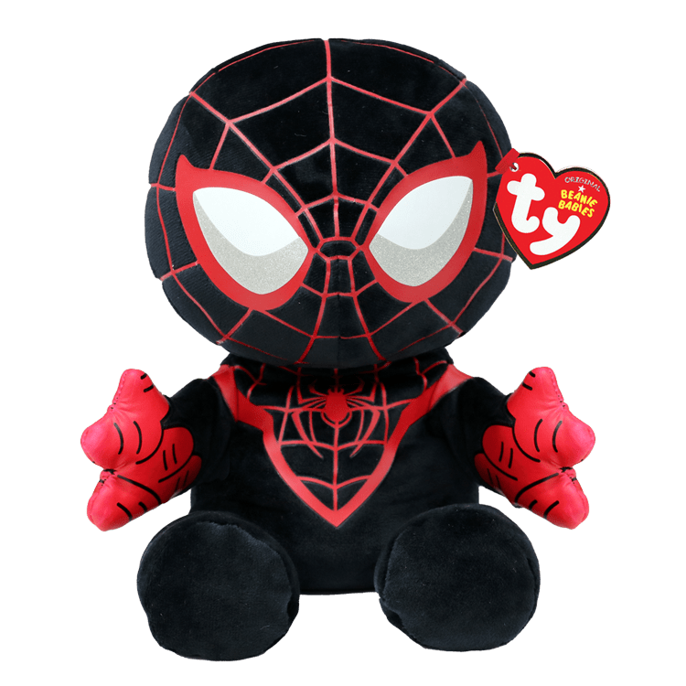 Discover Ty Beanie Babies Miles Morales - From Marvel (Medium) Quality Ty Stuffed Animal located at The Revival.