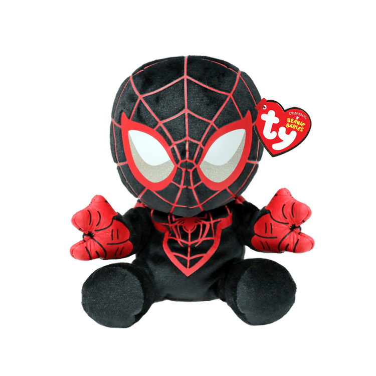 Discover Ty Beanie Babies Miles Morales - From Marvel (Medium) Quality Ty Stuffed Animal located at The Revival.