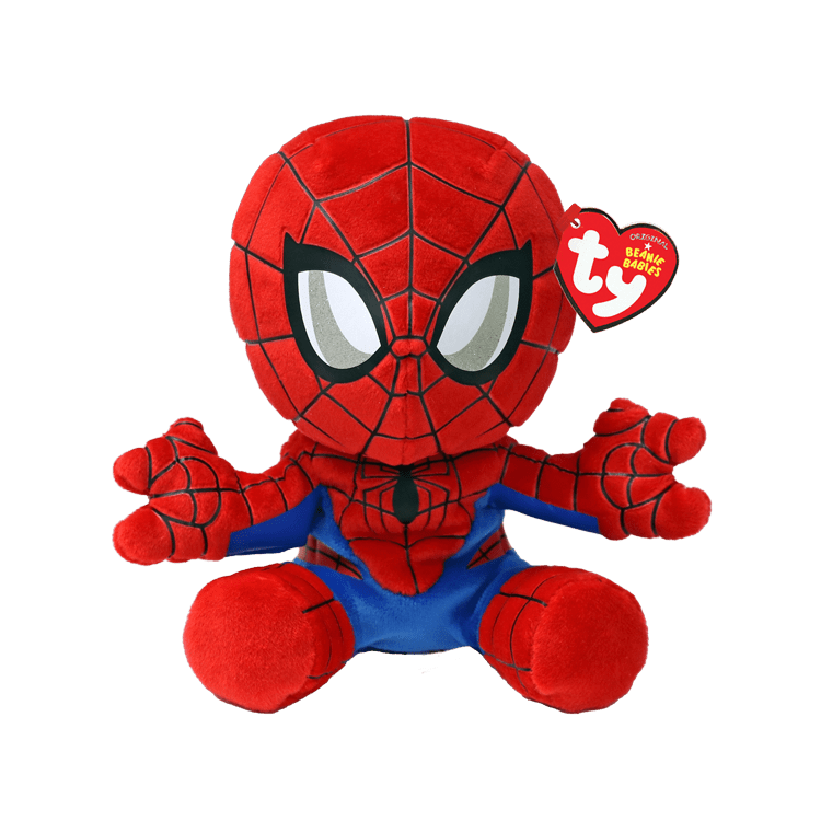 Discover Ty Beanie Babies Spider - Man - From Marvel (Medium) Quality Ty Stuffed Animal located at The Revival.