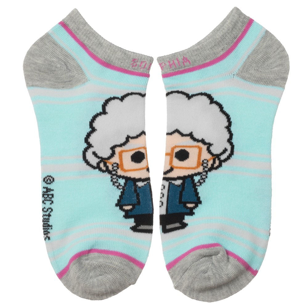 Golden Girls 5 Pair Ankle Socks