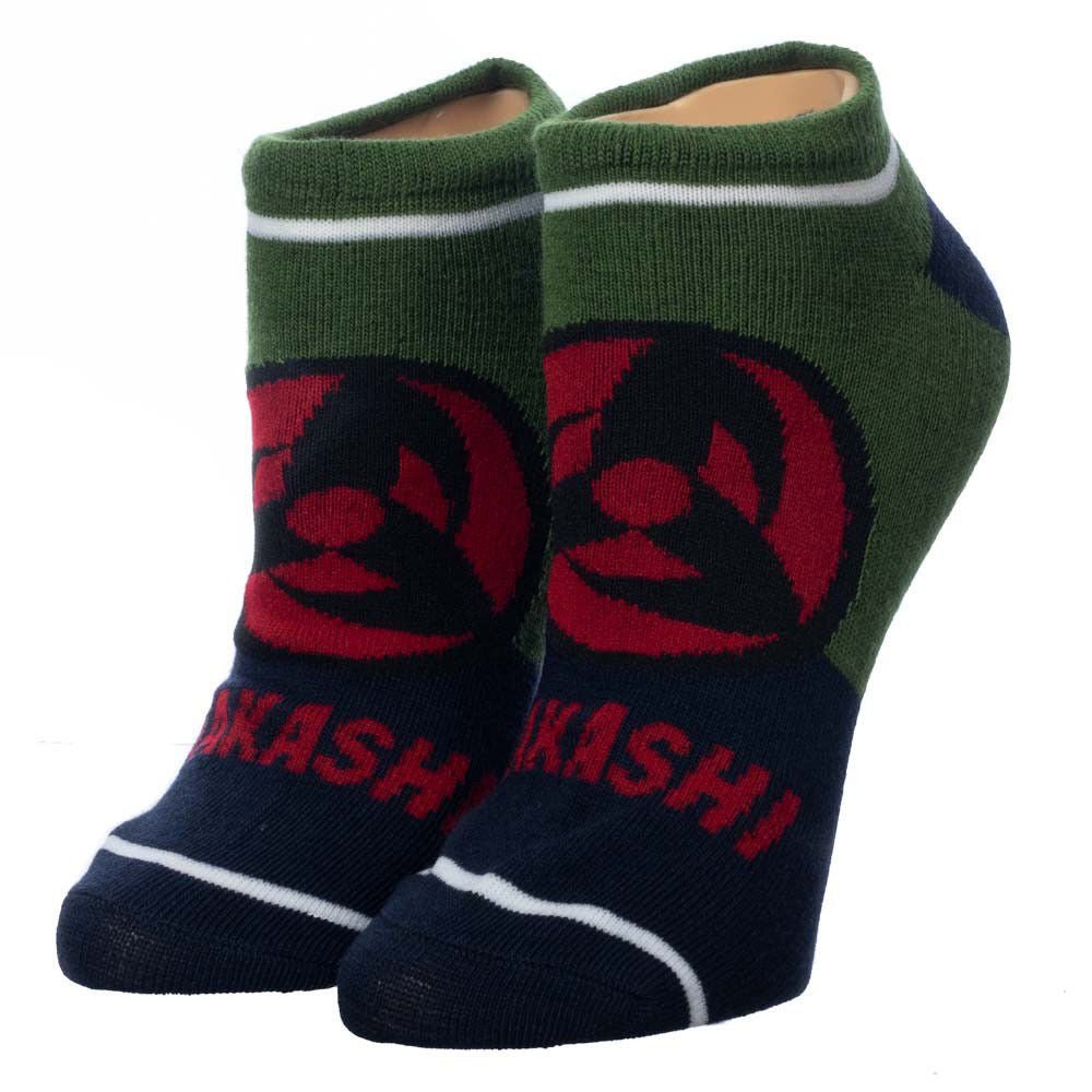 Discover Naruto Colorblock 5 Pair Ankle Socks Quality Bioworld Socks located at The Revival.