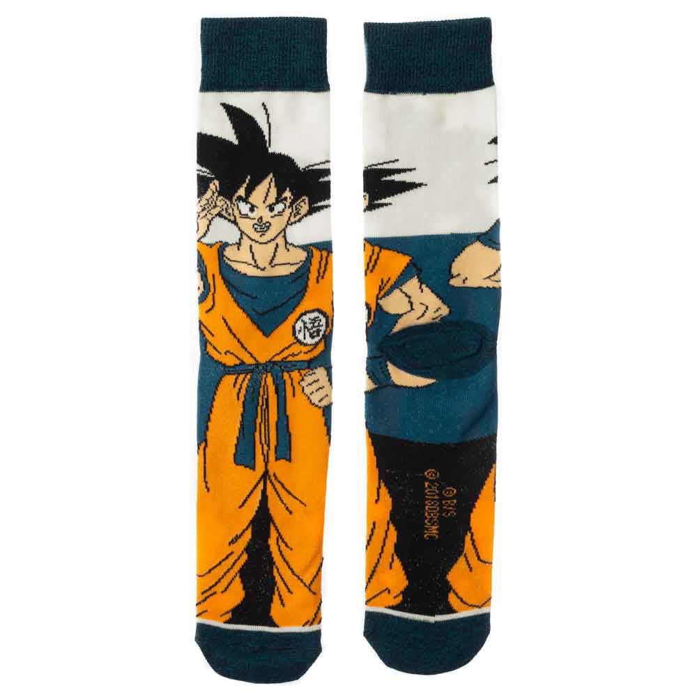 Dragon Ball Z Character 5 Pair Crew Socks