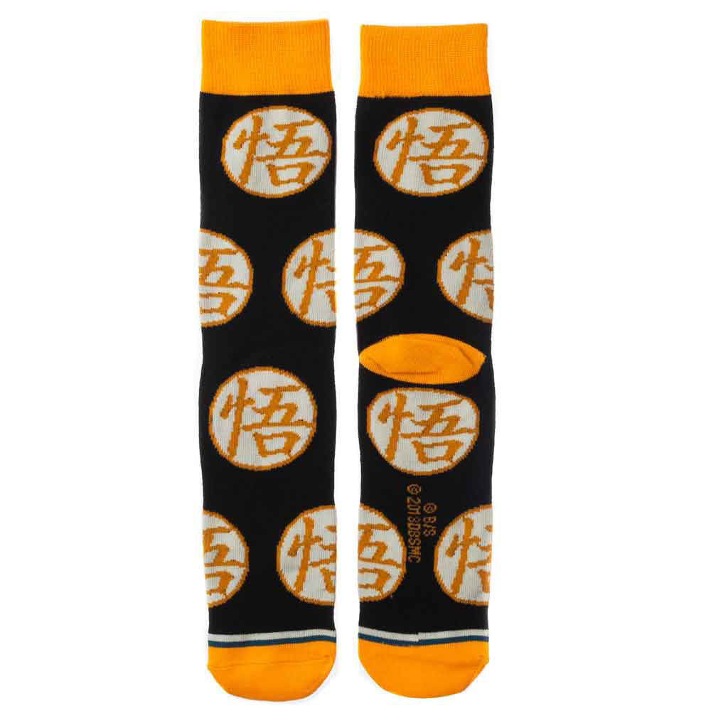 Dragon Ball Z Character 5 Pair Crew Socks