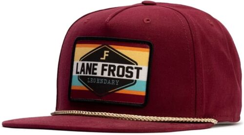 Lane Frost mens Brand LFB3620 Poncho Cap, Maroon